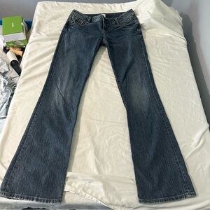 Silver Jeans Womens 30x33 Cindy Low Rise Bootcut Denim Western Y2K EUC